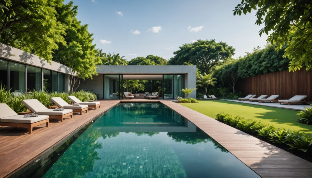 idées modernes pour jardin de luxe