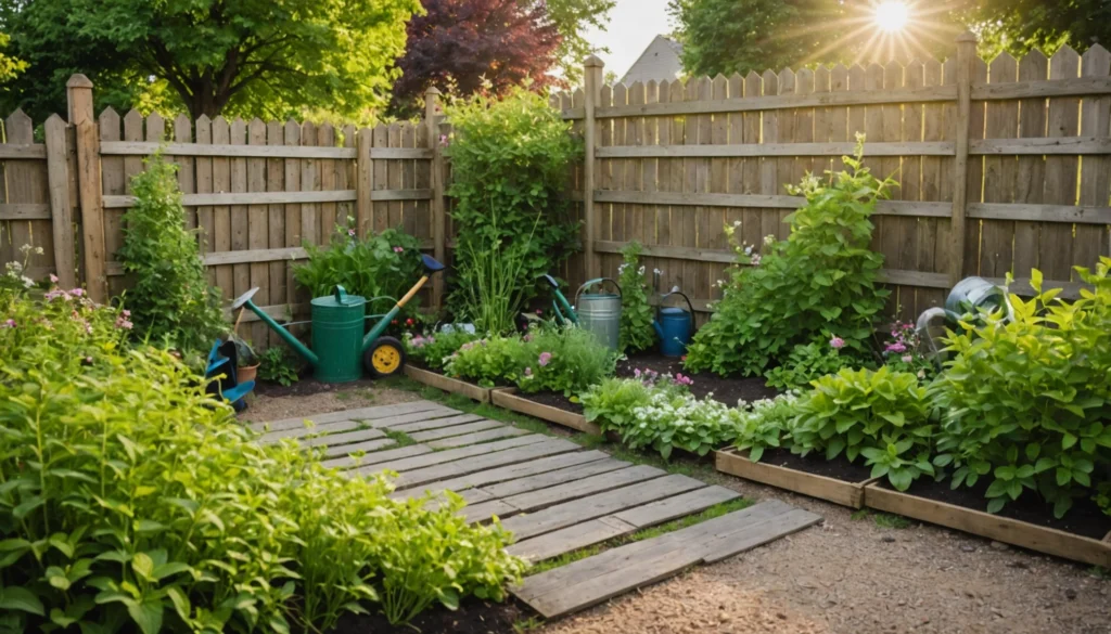comment clôturer son jardin pas cher
