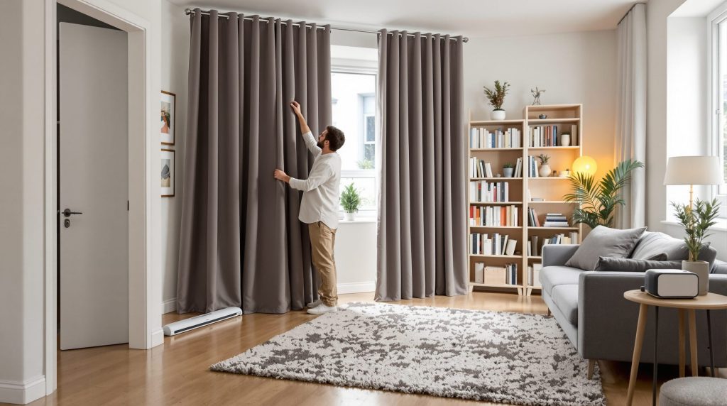 comment attenuer le bruit dans une maison